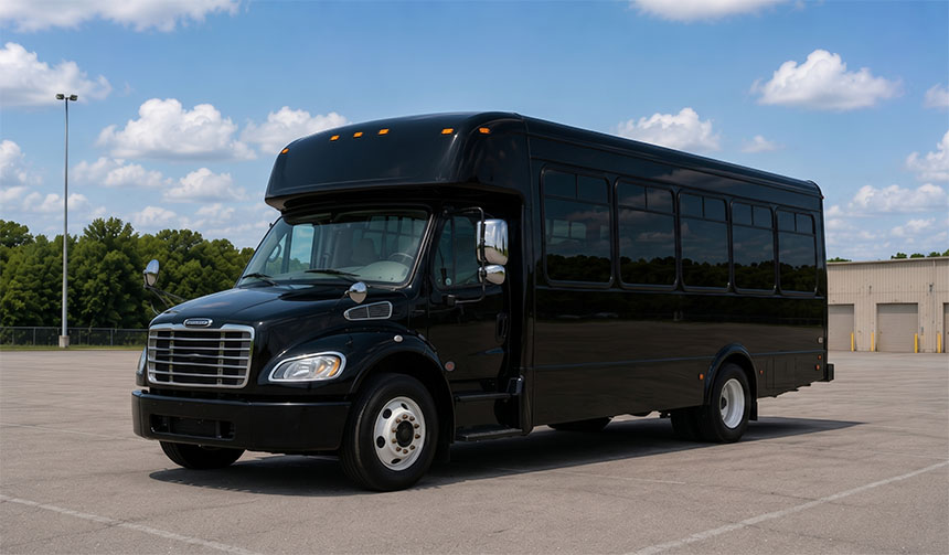 18-passenger minibus for charter in Wellington, FL