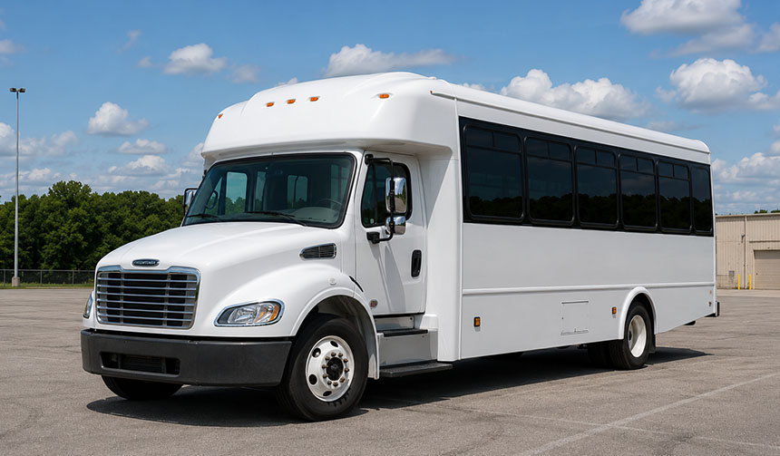 25-passenger minibus for charter in Wellington, FL